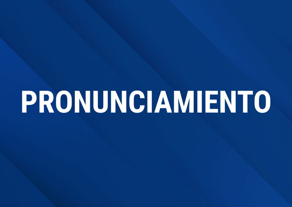 PRONUNCIAMIENTO
