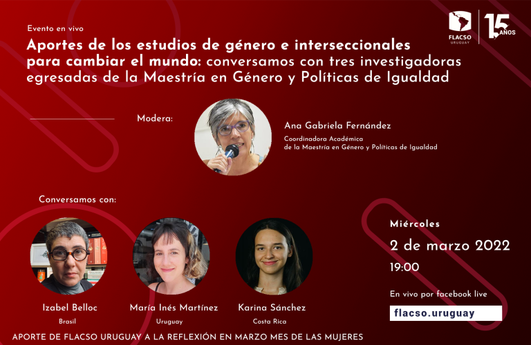 Aportes de los estudios de género e interseccionales para cambiar el mundo