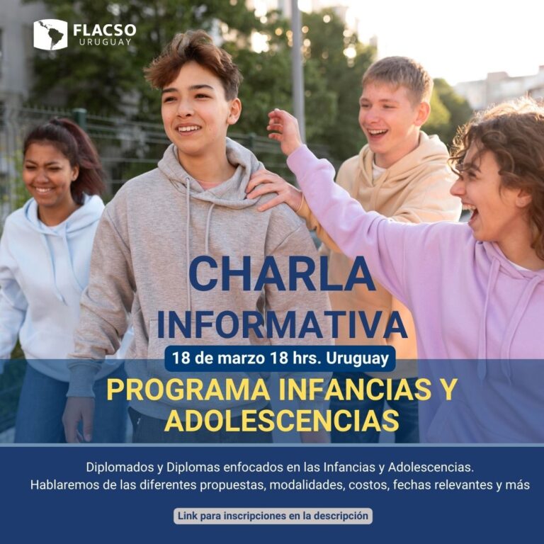 Charla Informativa Posgrados Infancias y Adolescencias