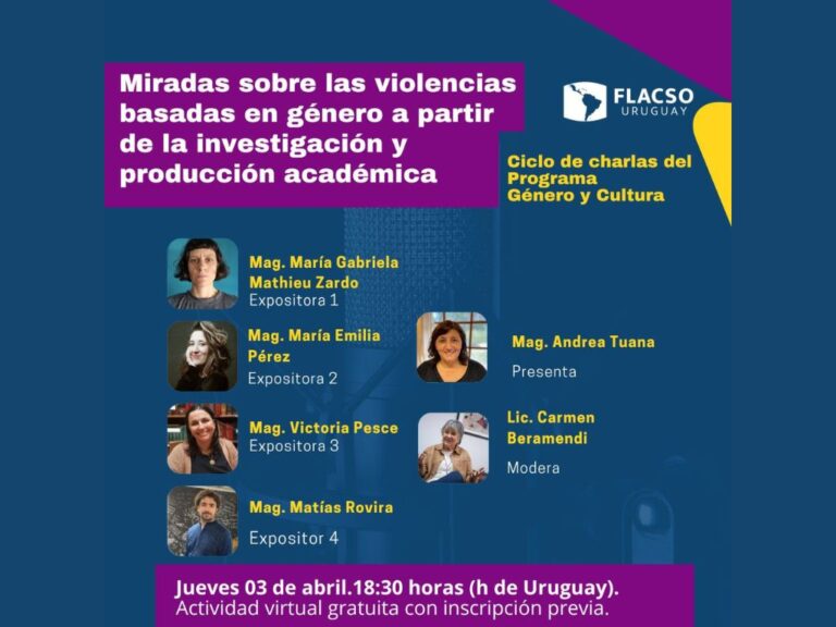 Miradas sobre las Violencias Basadas en Género a Partir de la Investigación y Producción Académica