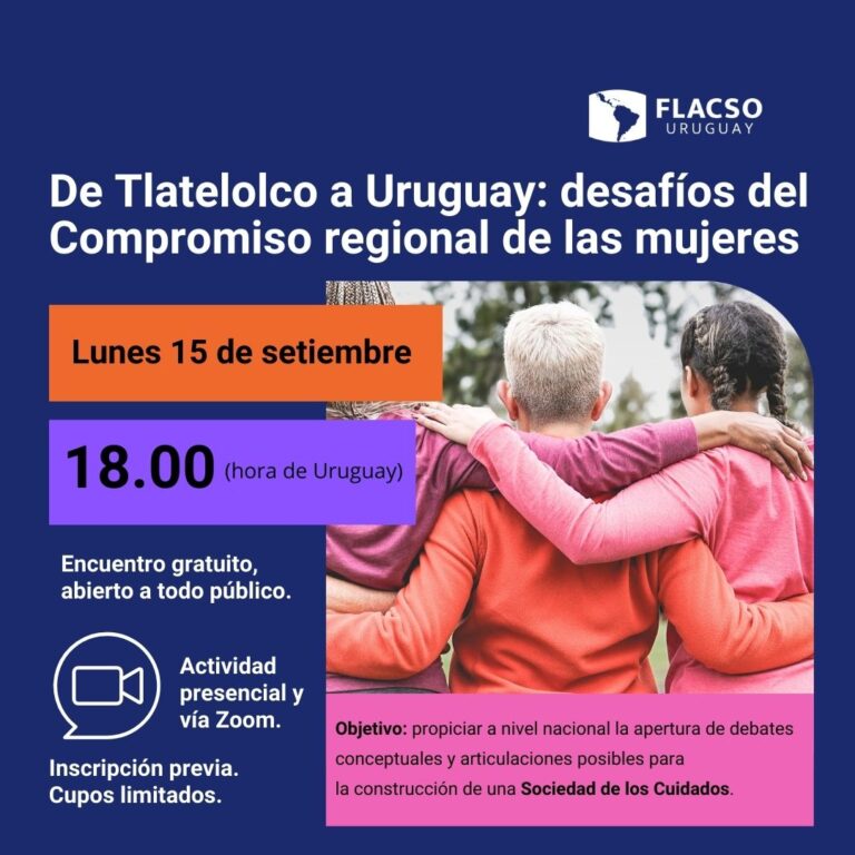 De Tlatelolco a Uruguay: desafíos del Compromiso regional de las mujeres