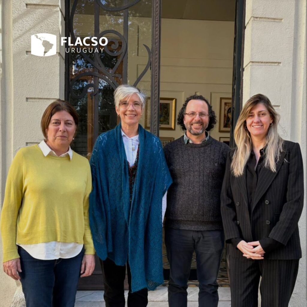 Nuevo rector de la UdelaR visitó FLACSO Uruguay