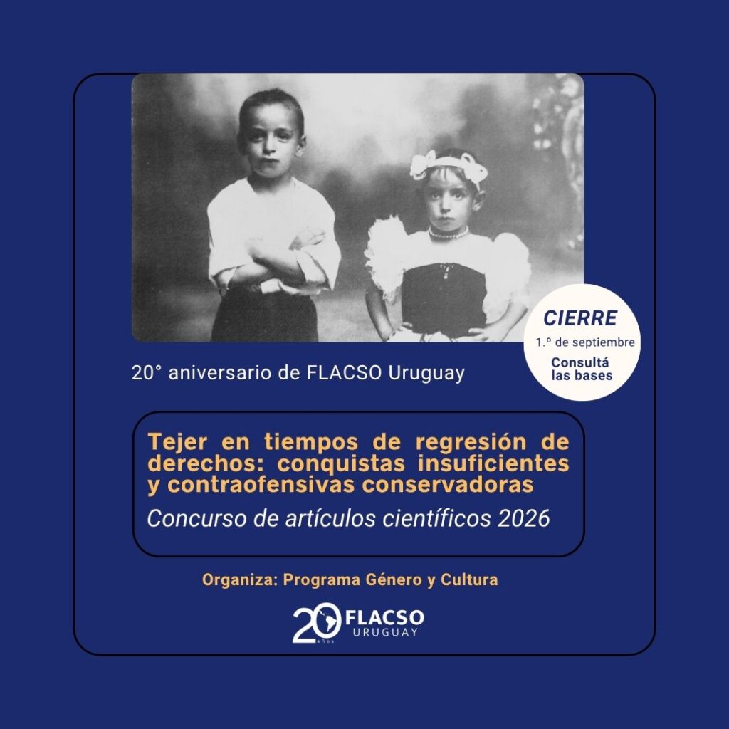 Concurso de artículos científicos 2026 sobre regresión de derechos y contraofensivas conservadoras