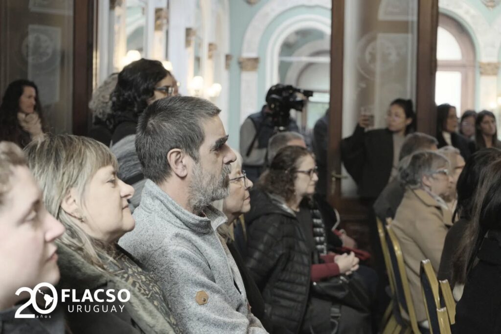 Celebración por los 20 años de FLACSO Uruguay en el Palacio Santos.