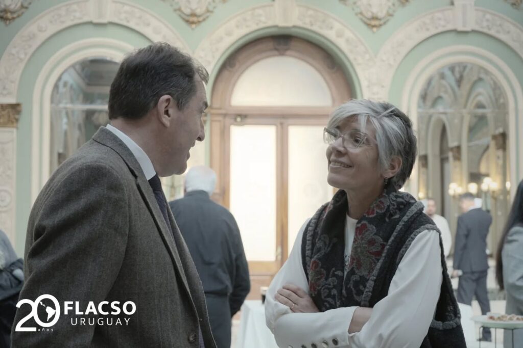 Celebración por los 20 años de FLACSO Uruguay en el Palacio Santos.