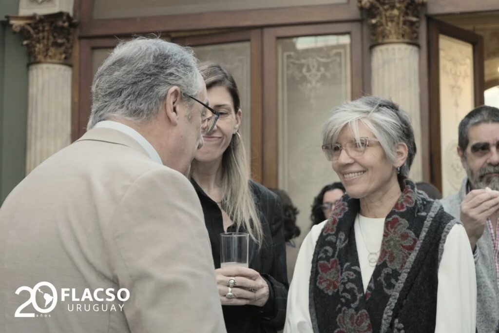Celebración por los 20 años de FLACSO Uruguay en el Palacio Santos.