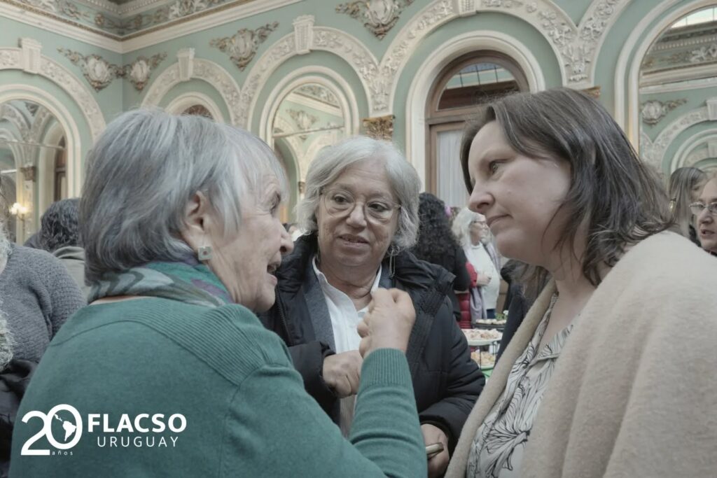 Celebración por los 20 años de FLACSO Uruguay en el Palacio Santos.