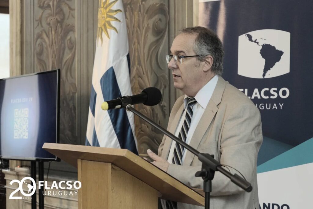 Celebración por los 20 años de FLACSO Uruguay en el Palacio Santos.