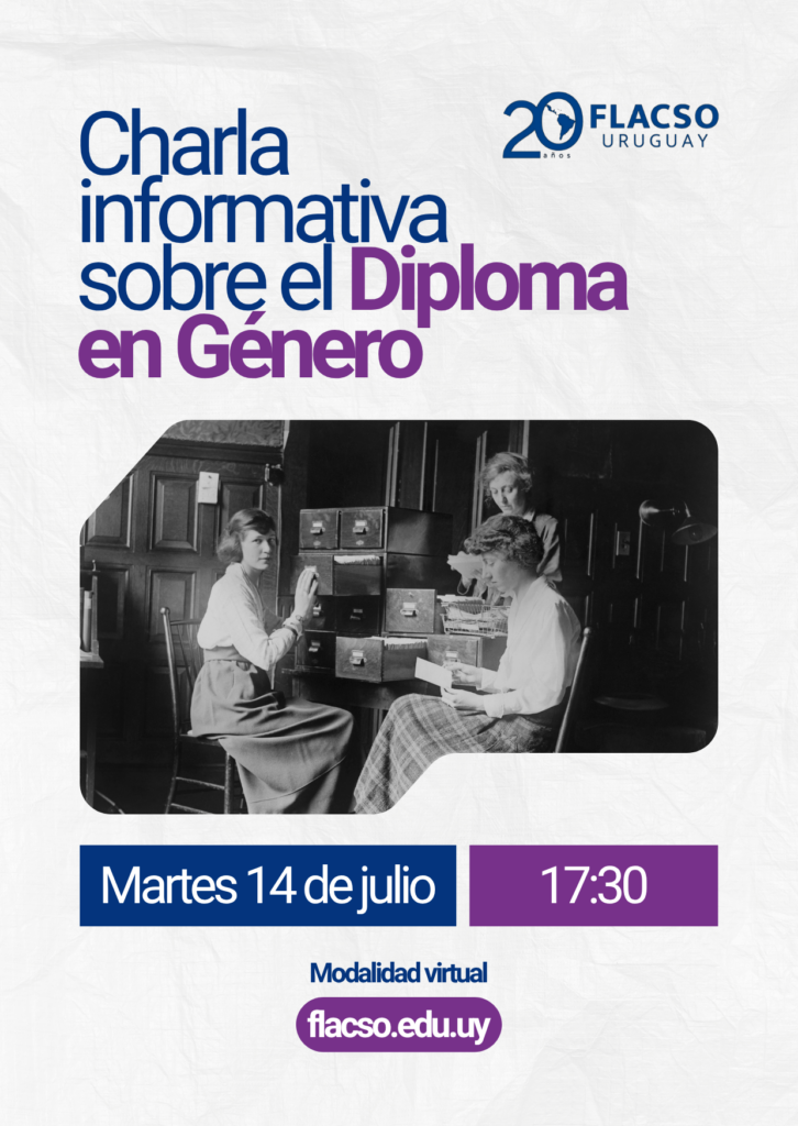 Charla informativa del Diploma en Género de FLACSO Uruguay